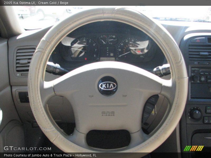 Cream Gold / Beige 2005 Kia Optima LX