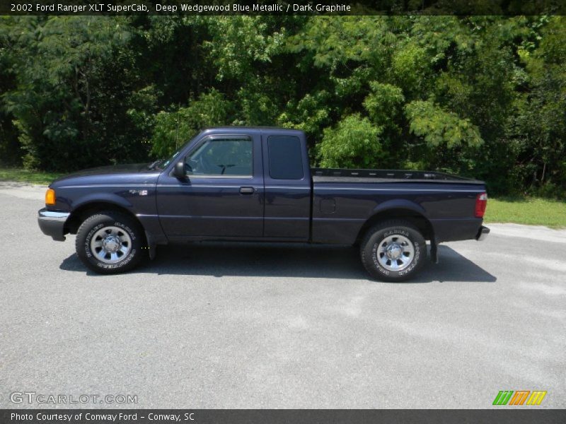  2002 Ranger XLT SuperCab Deep Wedgewood Blue Metallic