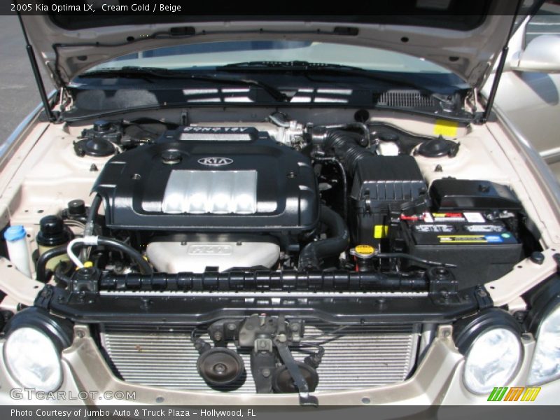  2005 Optima LX Engine - 2.4 Liter DOHC 16-Valve 4 Cylinder