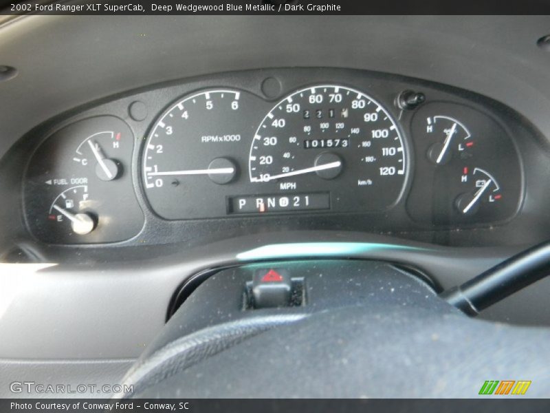  2002 Ranger XLT SuperCab XLT SuperCab Gauges