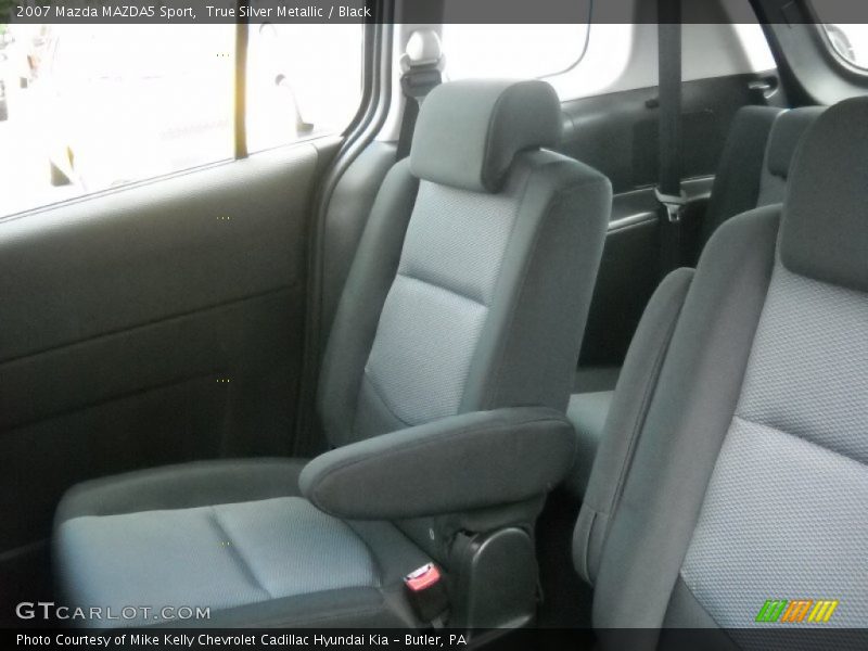 True Silver Metallic / Black 2007 Mazda MAZDA5 Sport
