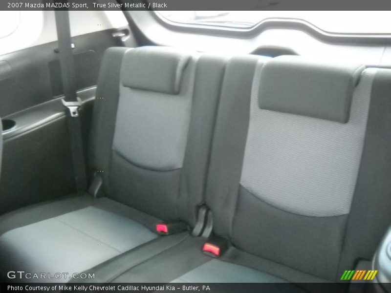 True Silver Metallic / Black 2007 Mazda MAZDA5 Sport