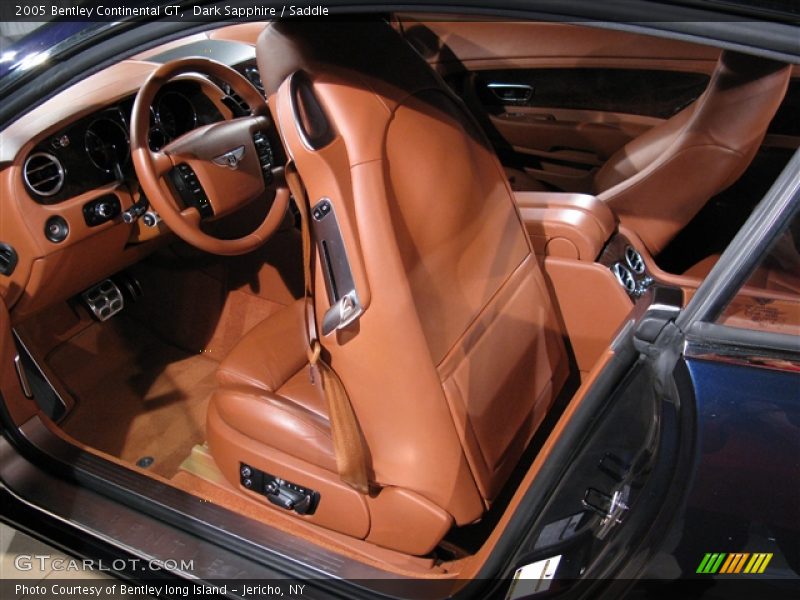 Dark Sapphire / Saddle 2005 Bentley Continental GT