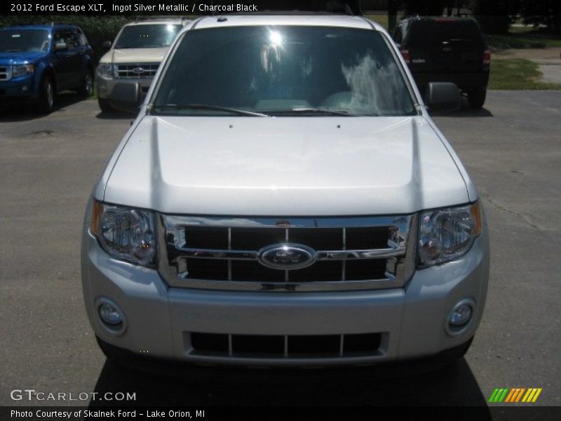 Ingot Silver Metallic / Charcoal Black 2012 Ford Escape XLT