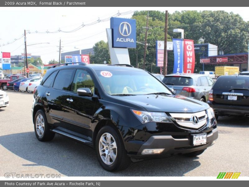 Formal Black / Parchment 2009 Acura MDX