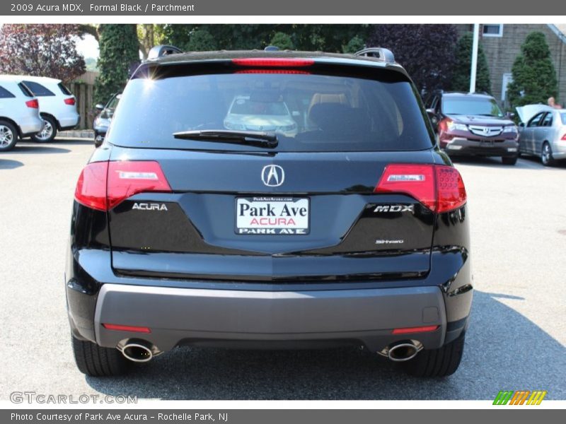 Formal Black / Parchment 2009 Acura MDX