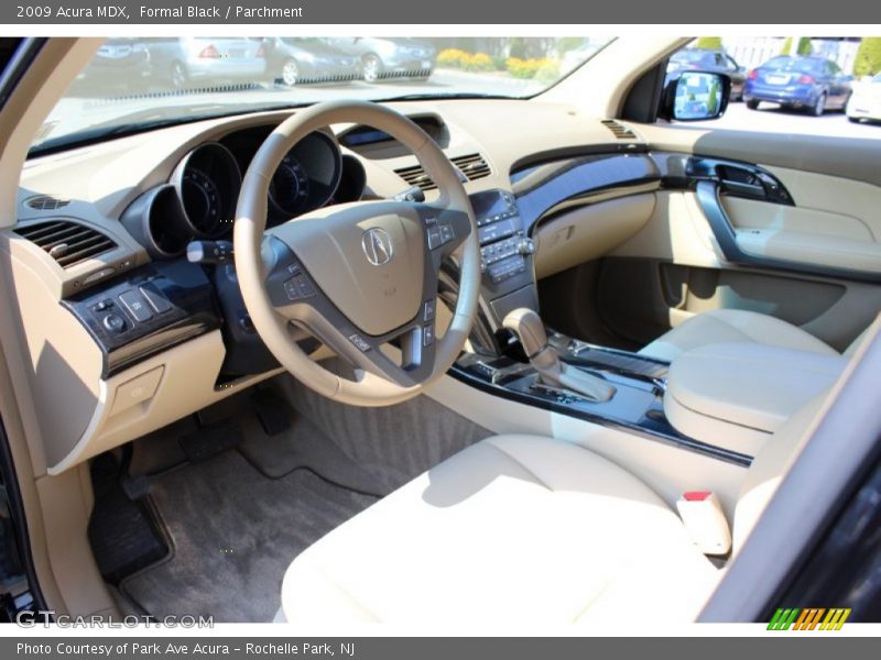 Formal Black / Parchment 2009 Acura MDX