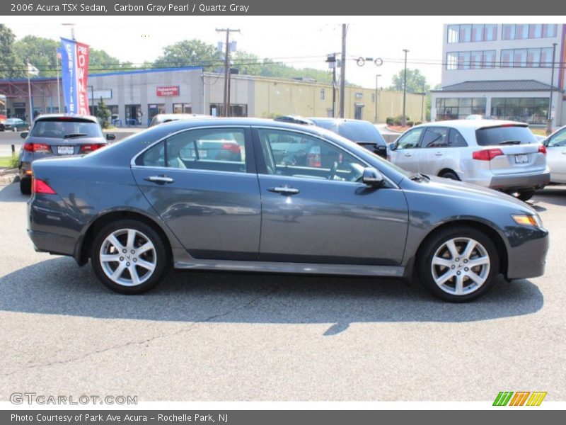 Carbon Gray Pearl / Quartz Gray 2006 Acura TSX Sedan
