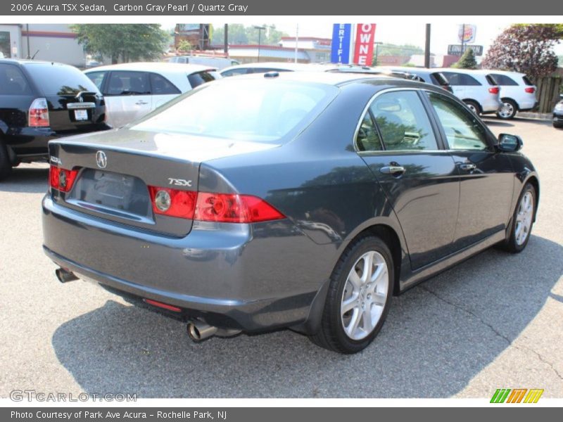 Carbon Gray Pearl / Quartz Gray 2006 Acura TSX Sedan