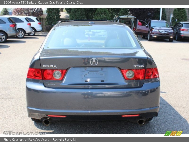 Carbon Gray Pearl / Quartz Gray 2006 Acura TSX Sedan