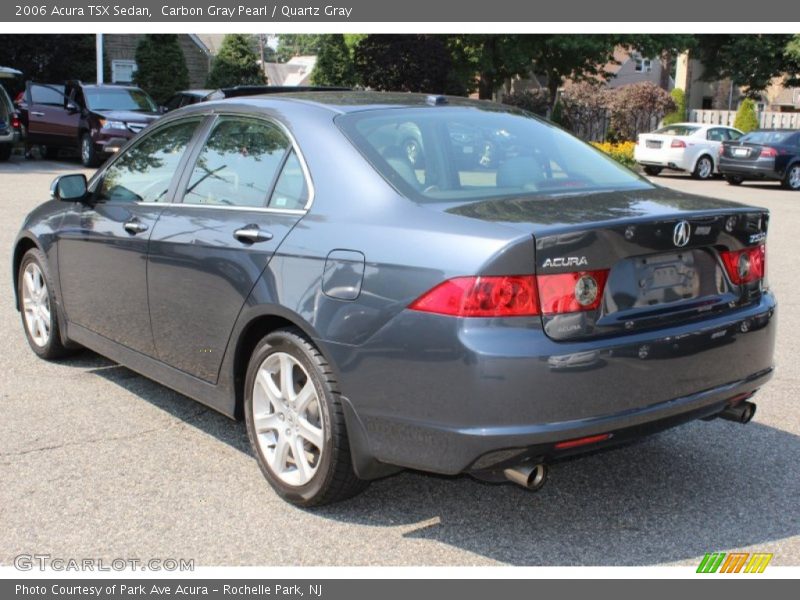 Carbon Gray Pearl / Quartz Gray 2006 Acura TSX Sedan