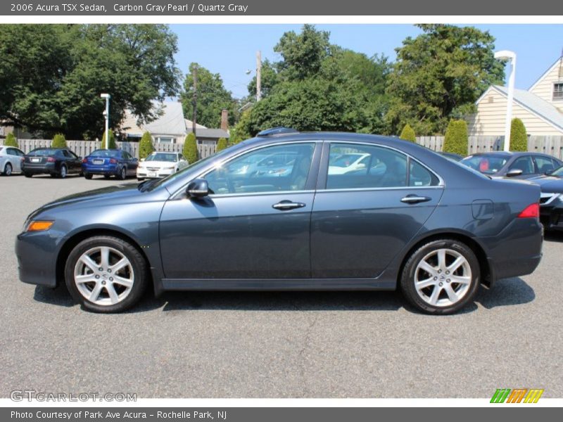 Carbon Gray Pearl / Quartz Gray 2006 Acura TSX Sedan