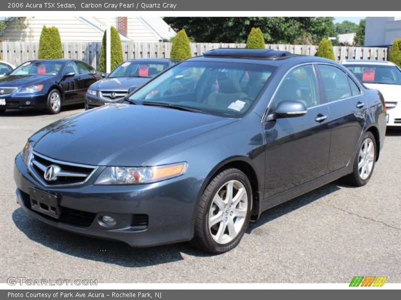 Carbon Gray Pearl / Quartz Gray 2006 Acura TSX Sedan