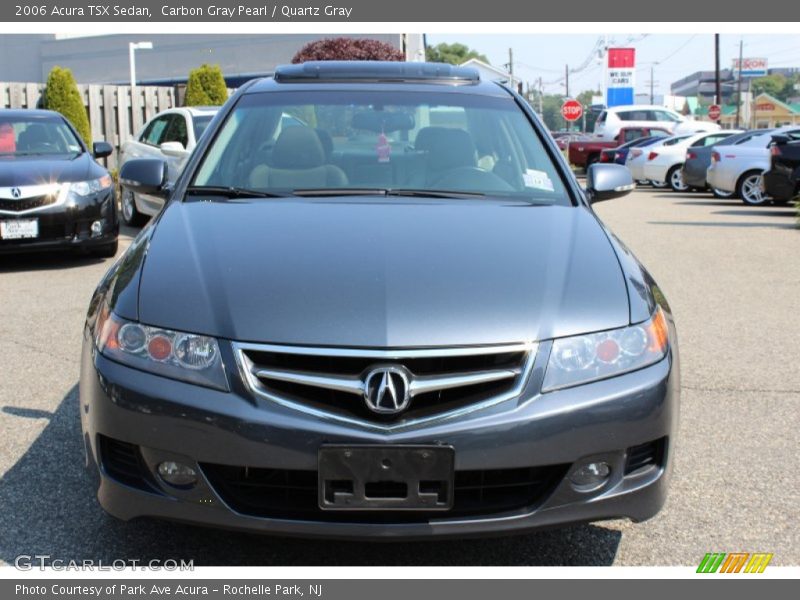 Carbon Gray Pearl / Quartz Gray 2006 Acura TSX Sedan