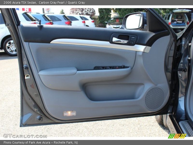 Carbon Gray Pearl / Quartz Gray 2006 Acura TSX Sedan