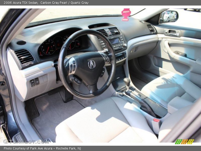 Carbon Gray Pearl / Quartz Gray 2006 Acura TSX Sedan