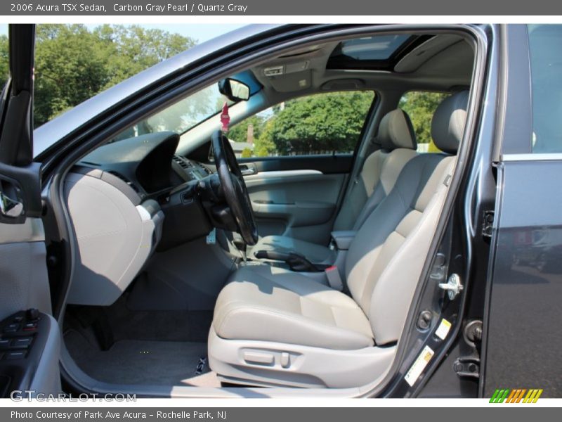 Carbon Gray Pearl / Quartz Gray 2006 Acura TSX Sedan