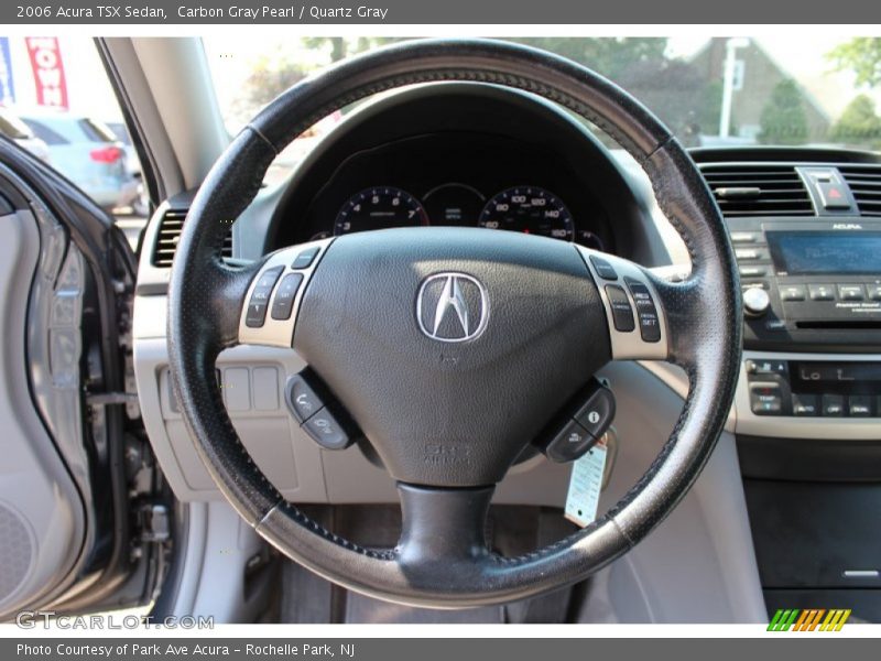 Carbon Gray Pearl / Quartz Gray 2006 Acura TSX Sedan