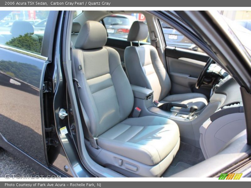 Carbon Gray Pearl / Quartz Gray 2006 Acura TSX Sedan