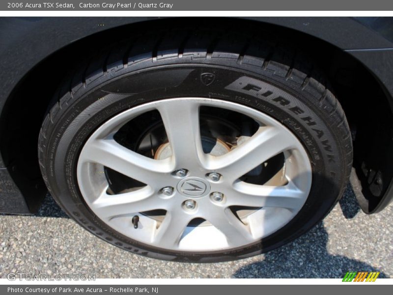 Carbon Gray Pearl / Quartz Gray 2006 Acura TSX Sedan