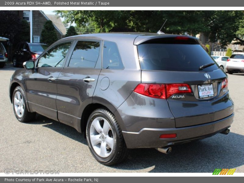 Polished Metal Metallic / Taupe 2009 Acura RDX SH-AWD