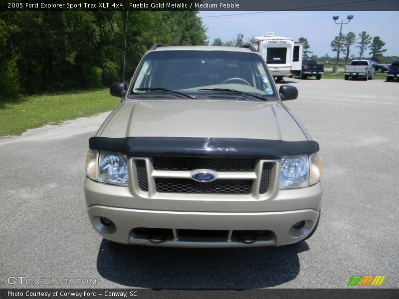 Pueblo Gold Metallic / Medium Pebble 2005 Ford Explorer Sport Trac XLT 4x4