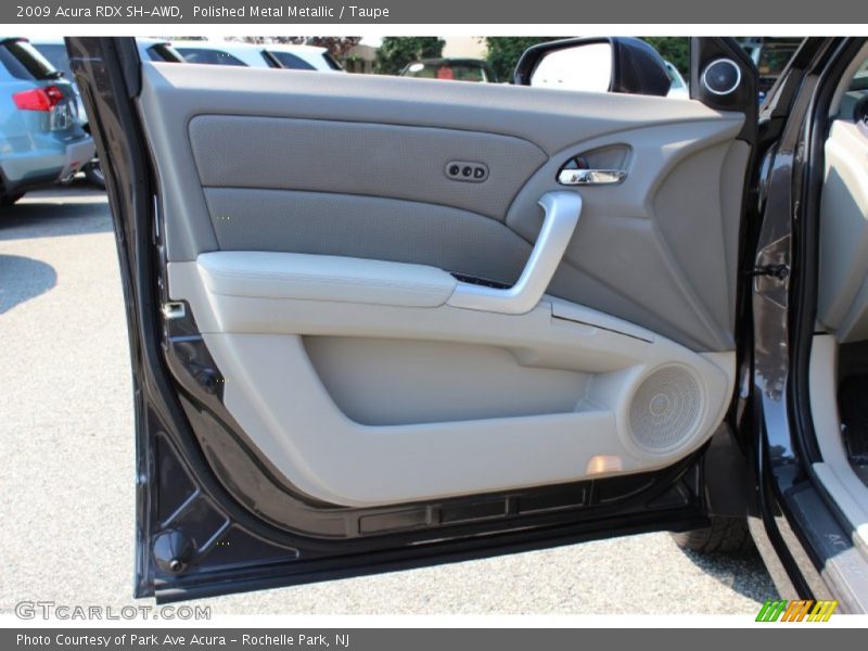 Polished Metal Metallic / Taupe 2009 Acura RDX SH-AWD