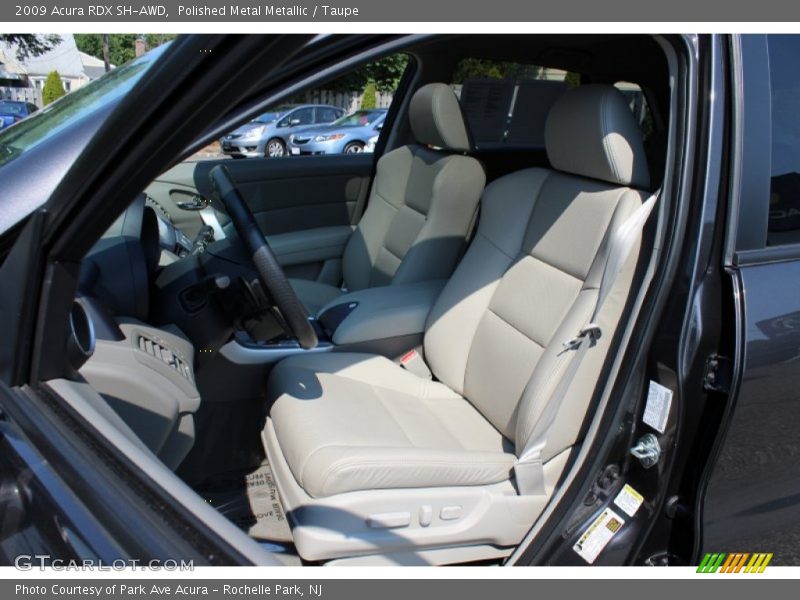 Polished Metal Metallic / Taupe 2009 Acura RDX SH-AWD