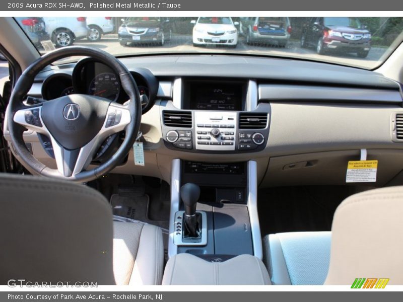 Polished Metal Metallic / Taupe 2009 Acura RDX SH-AWD
