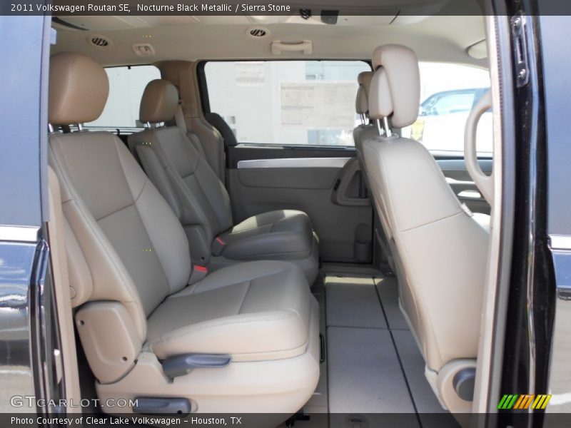 Nocturne Black Metallic / Sierra Stone 2011 Volkswagen Routan SE