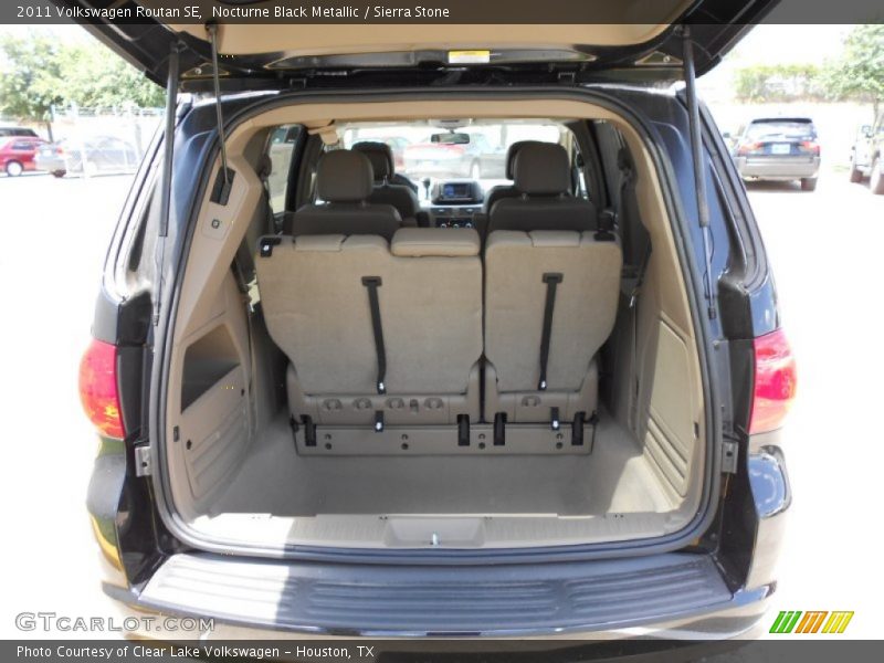 Nocturne Black Metallic / Sierra Stone 2011 Volkswagen Routan SE