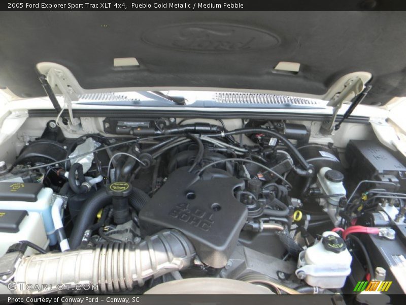  2005 Explorer Sport Trac XLT 4x4 Engine - 4.0 Liter SOHC 12 Valve V6