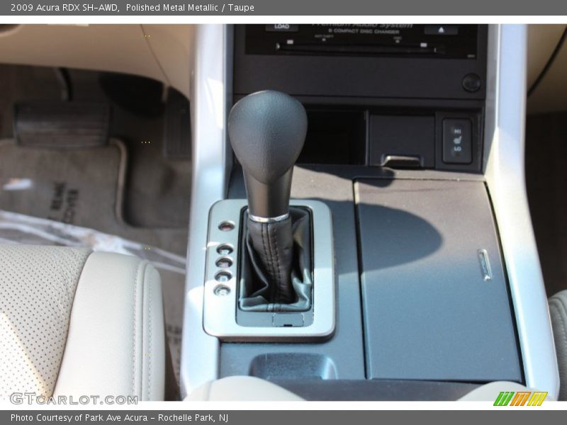 Polished Metal Metallic / Taupe 2009 Acura RDX SH-AWD