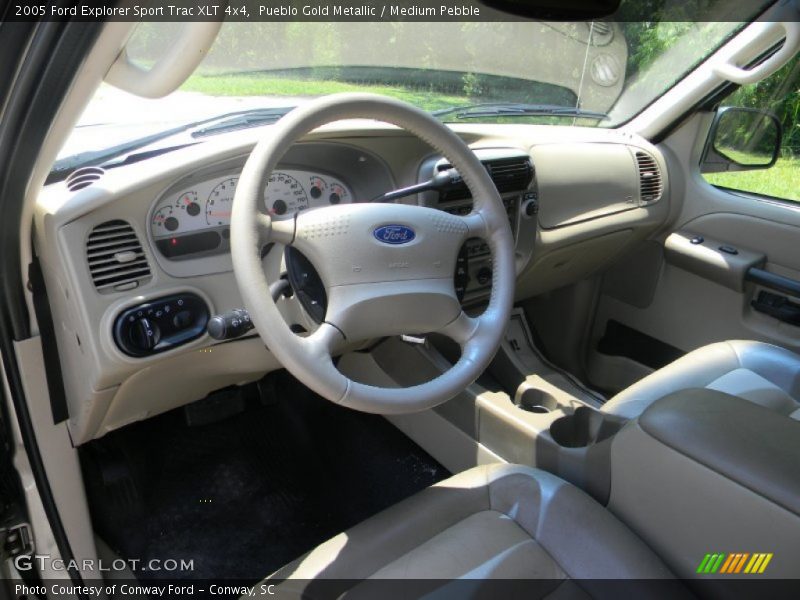 Medium Pebble Interior - 2005 Explorer Sport Trac XLT 4x4 