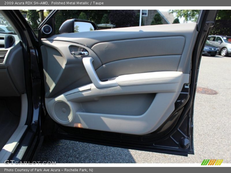 Polished Metal Metallic / Taupe 2009 Acura RDX SH-AWD