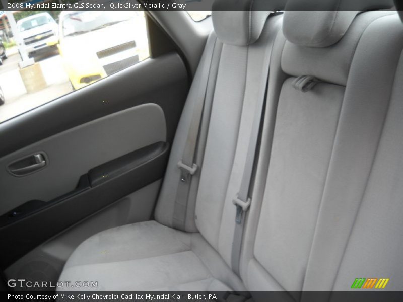 QuickSilver Metallic / Gray 2008 Hyundai Elantra GLS Sedan