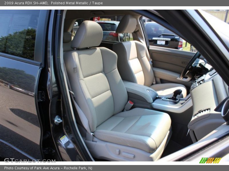 Polished Metal Metallic / Taupe 2009 Acura RDX SH-AWD