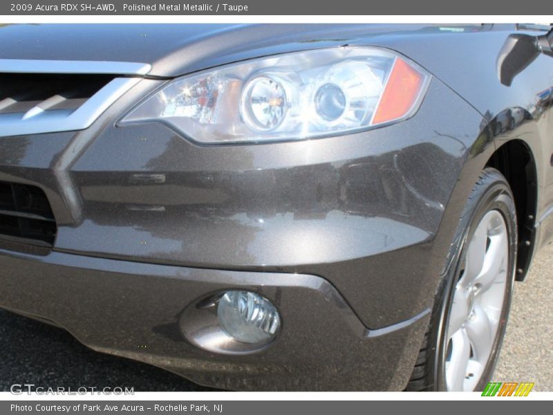 Polished Metal Metallic / Taupe 2009 Acura RDX SH-AWD