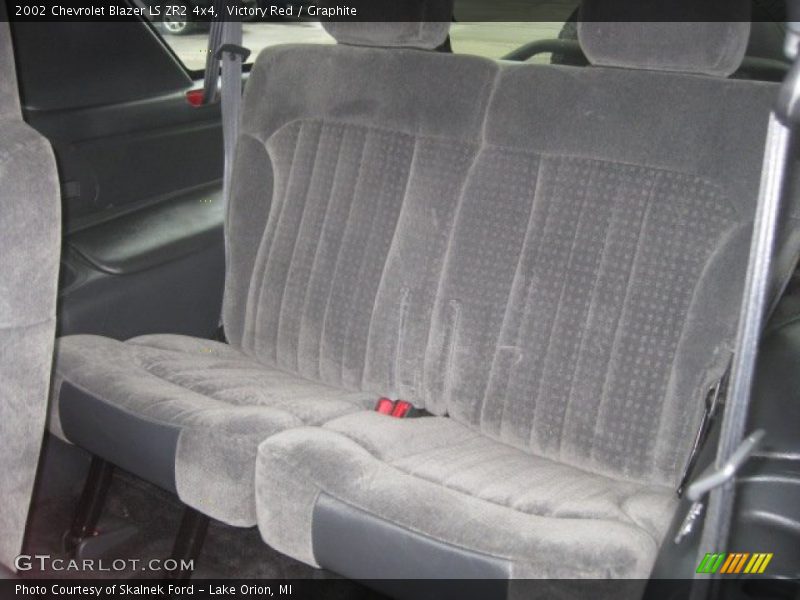  2002 Blazer LS ZR2 4x4 Graphite Interior
