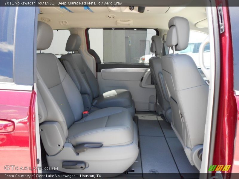 Deep Claret Red Metallic / Aero Gray 2011 Volkswagen Routan SE