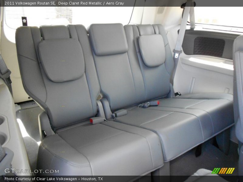 Deep Claret Red Metallic / Aero Gray 2011 Volkswagen Routan SE