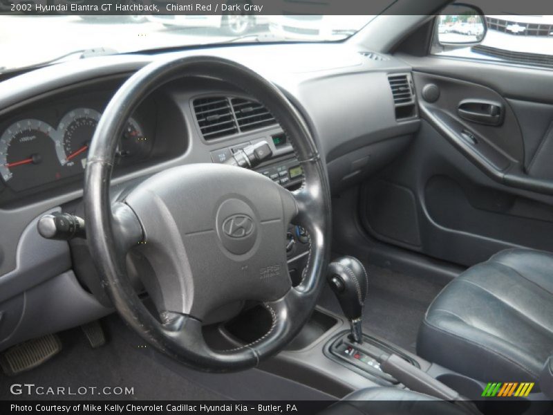 Dashboard of 2002 Elantra GT Hatchback