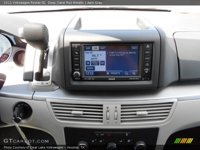 Deep Claret Red Metallic / Aero Gray 2011 Volkswagen Routan SE