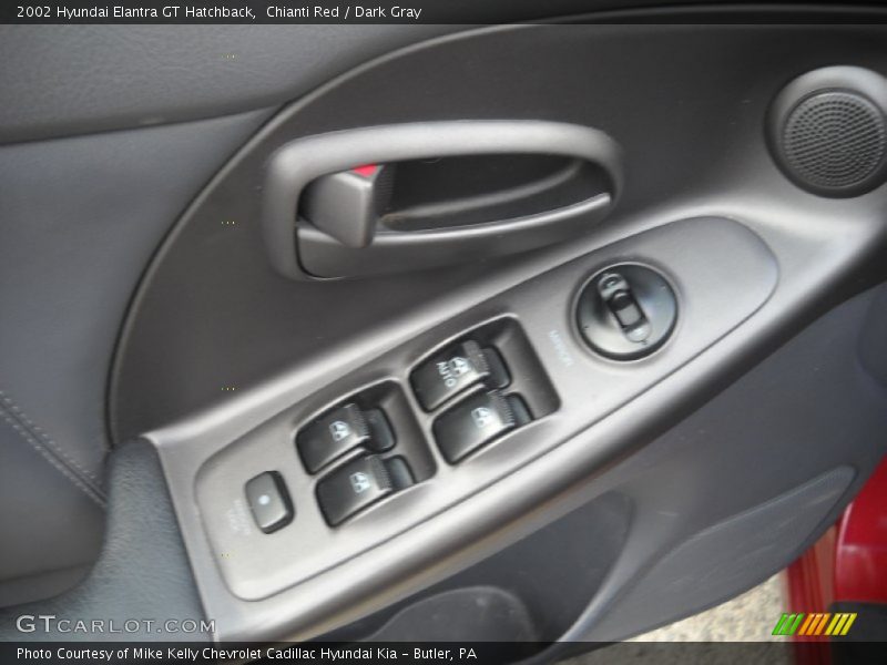 Chianti Red / Dark Gray 2002 Hyundai Elantra GT Hatchback