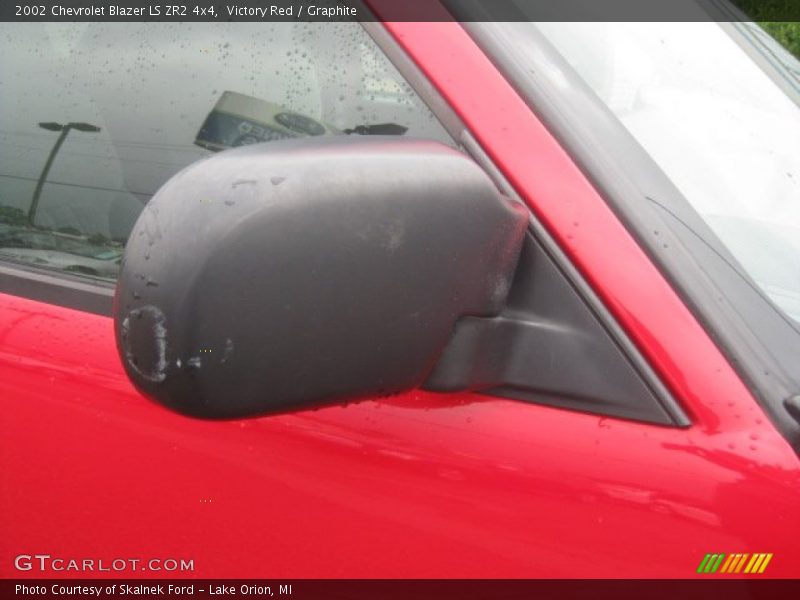 Victory Red / Graphite 2002 Chevrolet Blazer LS ZR2 4x4