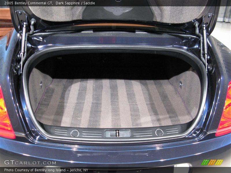 Dark Sapphire / Saddle 2005 Bentley Continental GT