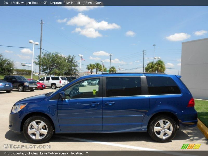 Neptune Blue Metallic / Sierra Stone 2011 Volkswagen Routan SE