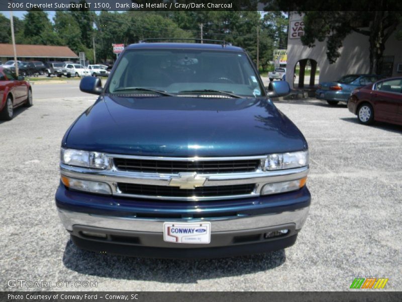 Dark Blue Metallic / Gray/Dark Charcoal 2006 Chevrolet Suburban LT 1500