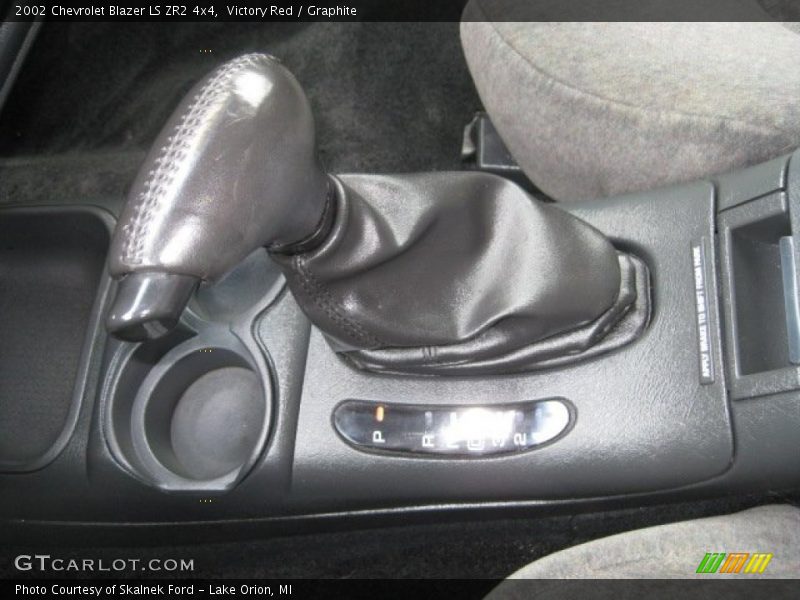 Victory Red / Graphite 2002 Chevrolet Blazer LS ZR2 4x4
