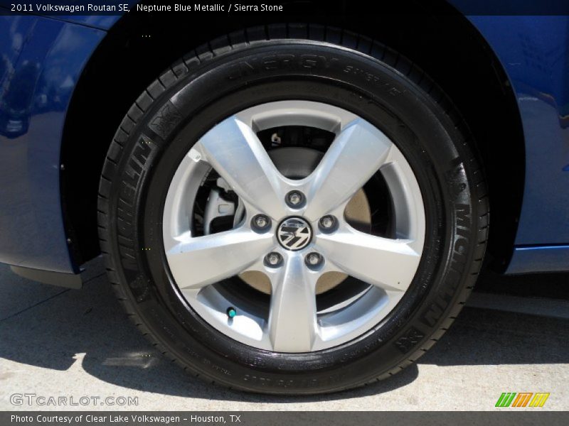 Neptune Blue Metallic / Sierra Stone 2011 Volkswagen Routan SE